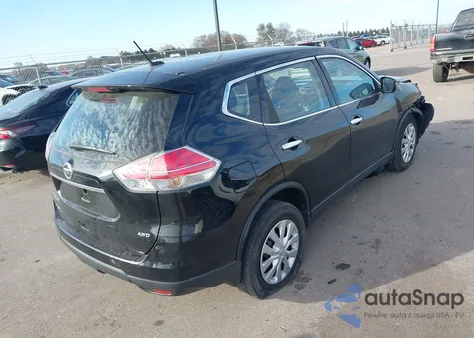 2015 Nissan Rogue S from USA, damaged, VIN KNMAT2MV0FP577480